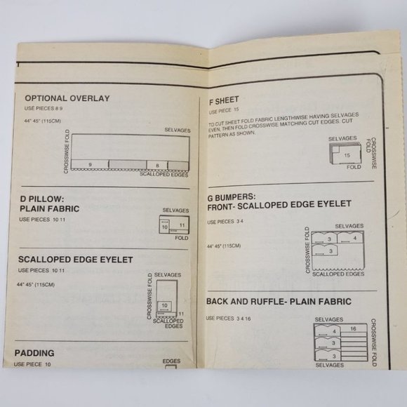 Simplicity Nursery Accessories Sewing Pattern, One Size - Picture 5 of 9